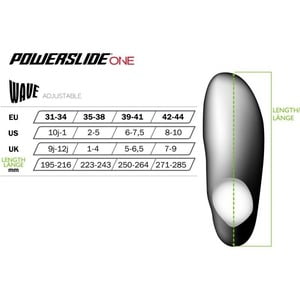 POWERSLIDE ONE SKATES WAVE WOMAN TEAL POWERSLIDE ONE SKATES WAVE WOMAN TEAL